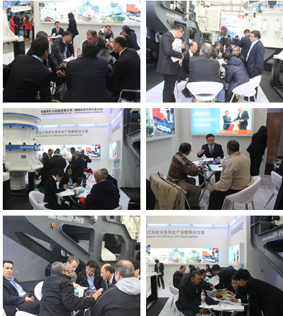 Business Discussions On Bauma China 2012