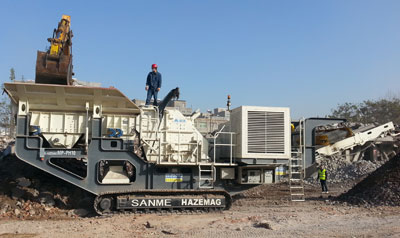 The pionner of mobile crushing plant industrialization in China