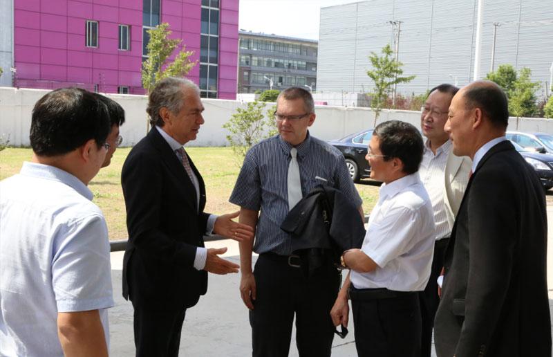 The chairman of German SK Group visited SANME