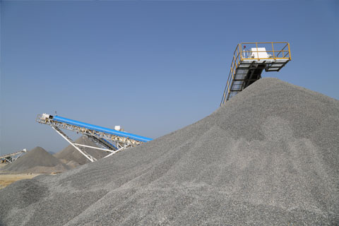 Aggregate for highway building